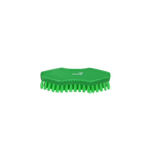 Grande brosse synthétique verte 180x50x30mm photo du produit Front View L