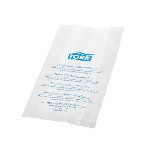 Tork sacs pour serviettes hygiéniques photo du produit Front View L
