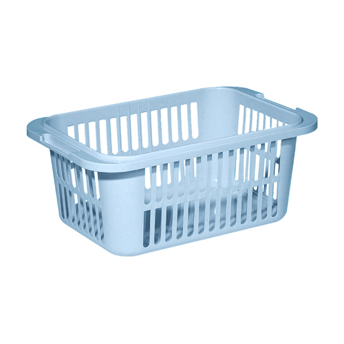 Manne à linge 30 l, bleue photo du produit Front View L