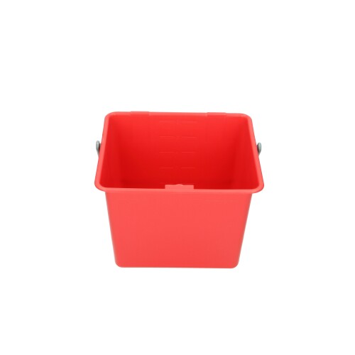 Seau 6 l, rouge photo du produit Front View L