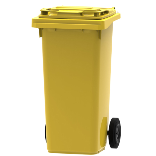 Mini-container 120 l, jaune photo du produit Front View L