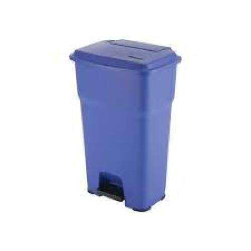 Hera poubelle à pédale 85 l, bleue photo du produit Front View L