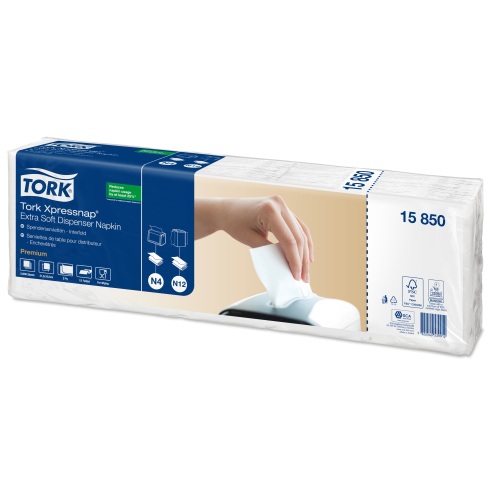 Tork xpressnap Extra Soft White Napkin photo du produit Image2 L