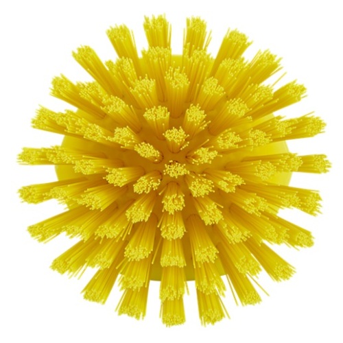 Vikan brosse vaisselle ronde, jaune photo du produit Image2 L