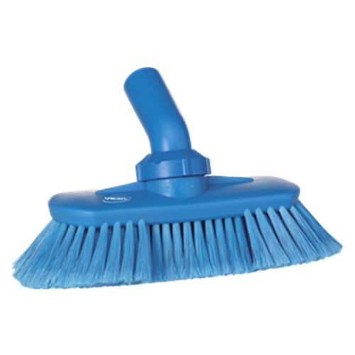 Brosse de Vikan avec angle réglable, bleue photo du produit Front View L