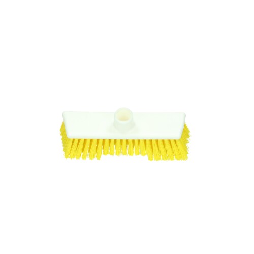 Vikan brosse de récurage perméable, jaune photo du produit Front View L