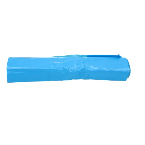Sac en plastique HDPE 60 x 100 cm, 30µ, bleu, NRMA, 70 l photo du produit Front View L