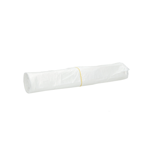 Sac en plastique HDPE 50 x 55 cm, 10µ, blanc, 20 l photo du produit Front View L