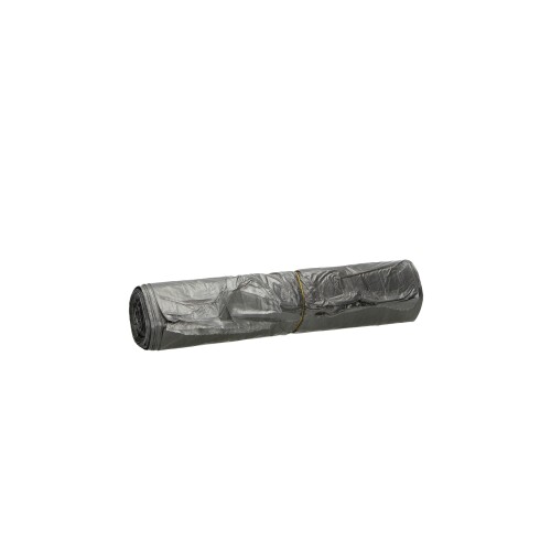 Sac en plastique HDPE 50 x 60 cm, 15µ, gris foncé, 24 l photo du produit Front View L