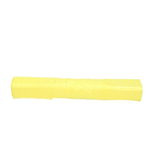 Sac en plastique HDPE 60 x 70 cm, 12µ, jaune, 50 l photo du produit Front View L