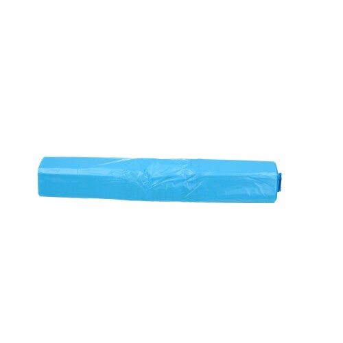 Sac en plastique HDPE 60 x 90 cm, 30µ, bleu, NRMA, 60 l photo du produit Front View L