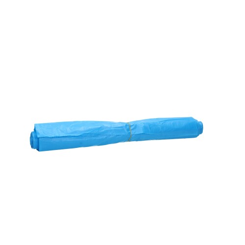 Sac en plastique HDPE 70 x 110 cm, 30µ, bleu, NRMA, 120 l photo du produit Front View L