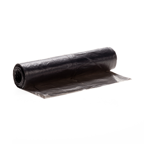 Sac en plastique HDPE 90 x 120 cm, 35µ, gris foncé, 160 l photo du produit Front View L