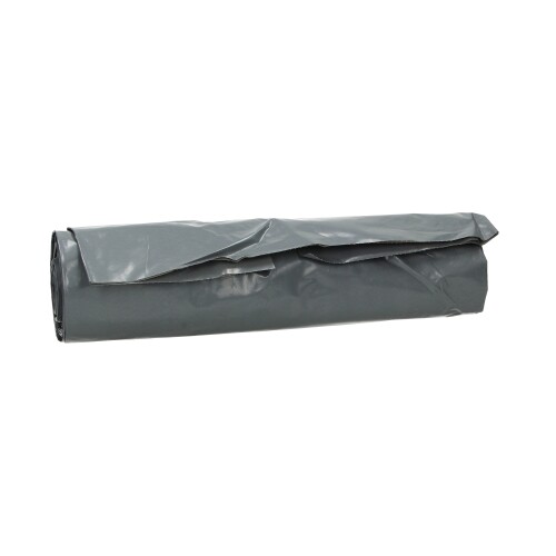 Sac en plastique LDPE 80 x 120 cm, 70µ, gris foncé, 130 l photo du produit Front View L