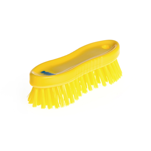 Vikan petite brosse à main, jaune photo du produit Front View L