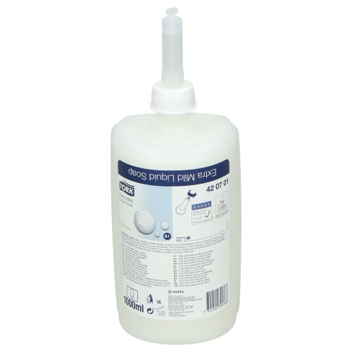 Tork Premium Soap Liquid Sensitive Non-Perfumed (S1 EU ECO)  6 x 1l photo du produit Front View L
