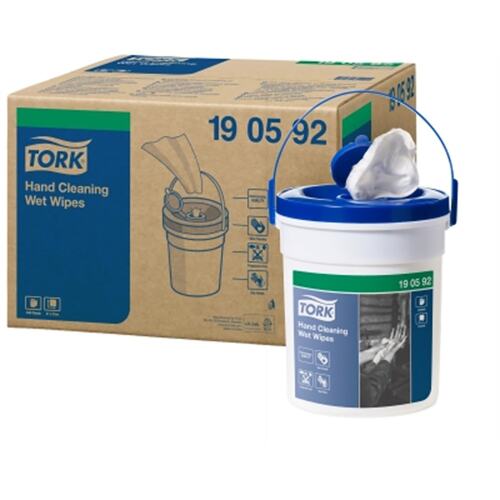 Tork Premium Wet Wipe Handy Bucket blue photo du produit Front View L