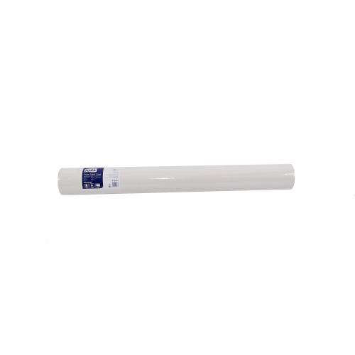 Papier de table Damassé, blanc photo du produit Front View L