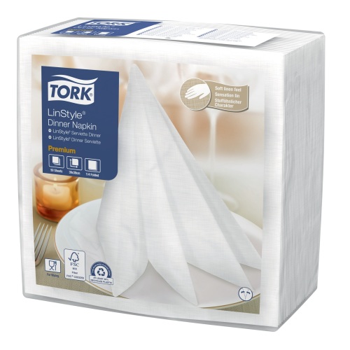 Tork Premium LinStyle servet photo du produit Front View L