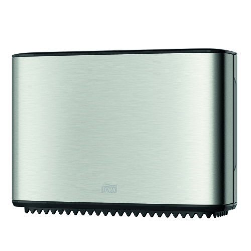 Tork Distributeur de papier toilette Mini Jumbo Rouleau Inox (T2) photo du produit Front View L