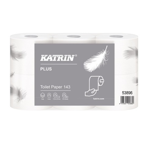 Katrin Plus Toilet Paper photo du produit Front View L