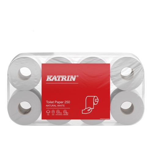 Katrin Toilet Paper Roll 2-laags photo du produit Front View L