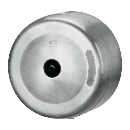 Tork SmartOne® Distributeur pour Papier toilette rouleau Inox (T8) photo du produit Front View L
