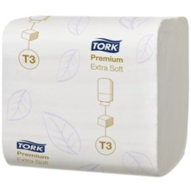 Tork Premium Papier toilette Ultra-doux plié (T3) photo du produit