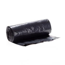 Sac en plastique LDPE 135 x 150 cm, 60µ, noir, 200 l photo du produit