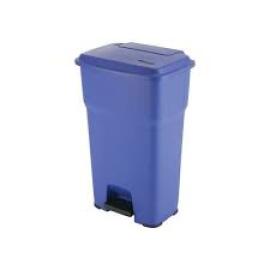 Hera poubelle à pédale 85 l, bleue photo du produit