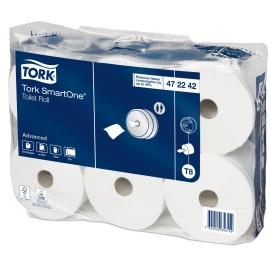 Tork Advanced Papier toilette SmartOne® Rouleau (T8) photo du produit