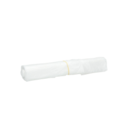 Sac en plastique HDPE 44 x 60 cm, 10µ, blanc, 20 l photo du produit