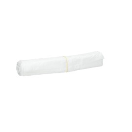 Sac en plastique HDPE 45 x 50 cm, 15µ, blanc, 16 l photo du produit