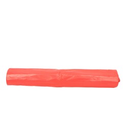 Sac en plastique HDPE 70 x 110 cm, 25µ, rouge, 120 l photo du produit