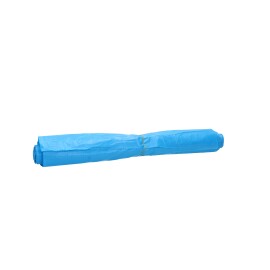 Sac en plastique HDPE 70 x 110 cm, 30µ, bleu, NRMA, 120 l photo du produit
