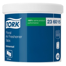 Tork Universal Airfreshener Disc Floral (A2) 4 x 20 pièces photo du produit