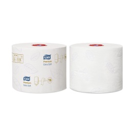 Tork Premium Papier toilette Mid-size Ultra-doux Rouleau (T6) photo du produit