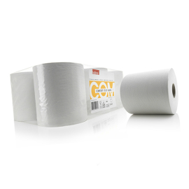 Satino essuie-tout compact 1 pli 300 m - blanc photo du produit