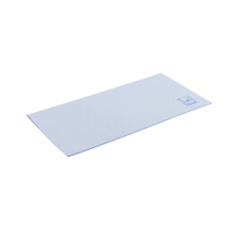 Peau de chamois synthétique bleue intérieur, 35 x 37 cm photo du produit