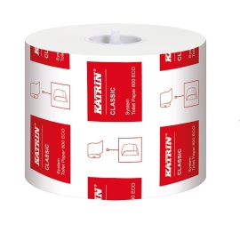 Katrin papier toilette rouleau à douille 2 plis - blanc photo du produit