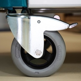 Triple-T roue foam 125 mm avec frein photo du produit