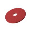 Poly-pad rouge 10", 255 x 22 mm Duom. Esprit, Intense et Impulse 50, Duom. C50 E/EM/B/BM/BA/BMA, Duom. 500 B/BM/BS, Ecobot 75P et 75S photo du produit