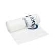 Sac en plastique HDPE 70 x 110 cm + 14 cm, blanc, Knowaste, 120 l photo du produit