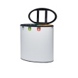 Binc poubelle durable couvercle ouvert, 60 l, blanc photo du produit Image3 S