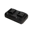 Chargeur double pour batteries Lithium-ion Portavac BeFree photo du produit