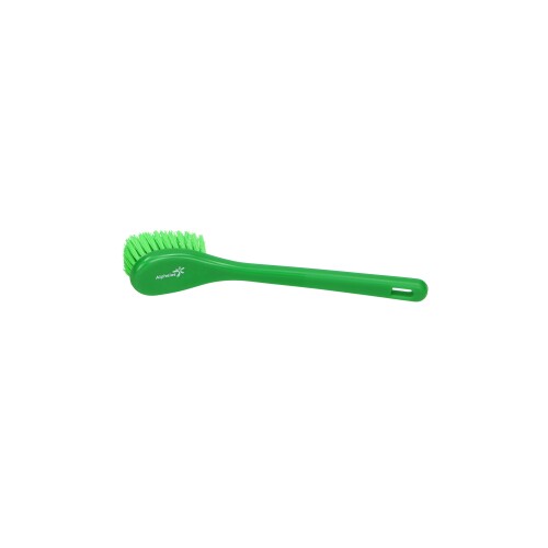 Afwasborstel kunststof groen, 300 x 50 x 25 mm product foto Front View L