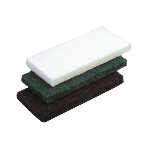 Randenreinigingspad groen, 26 x 12 cm product foto Front View L