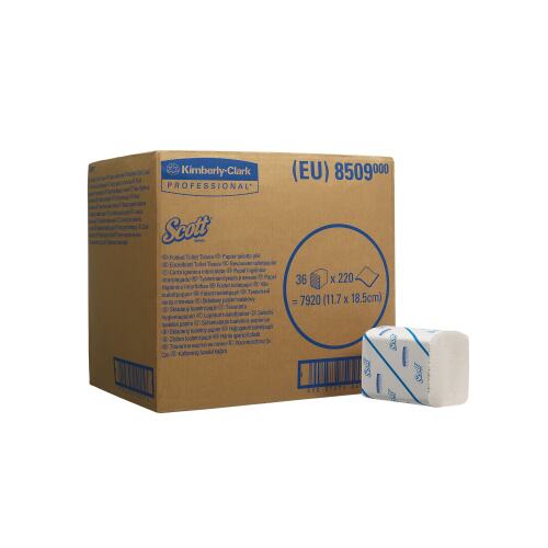 Scott Advanced Toiletpapier gevouwen (KCT1) product foto Front View L