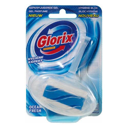 Glorix toiletblok ocean fresh 12 stuks product foto Front View L