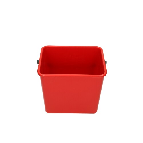 Emmer 6 l, rood product foto Front View L